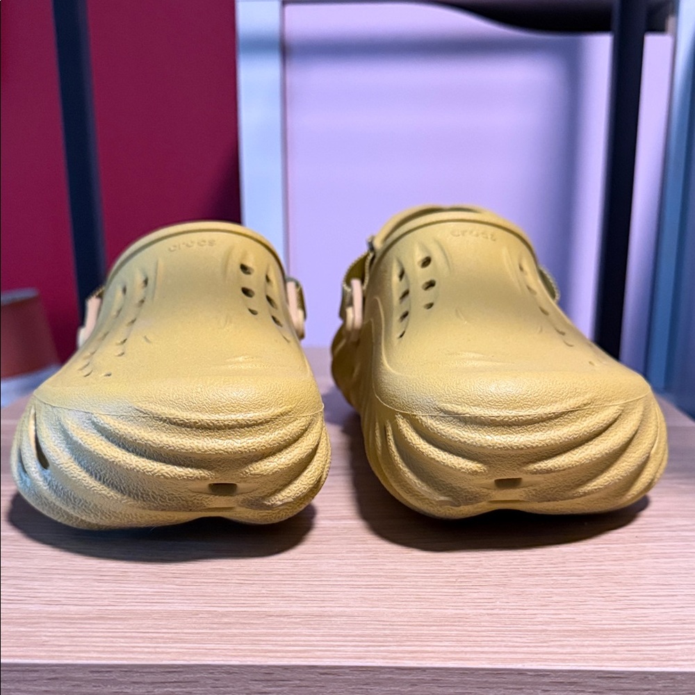 CROCS Yellow Mules & Clogs - Picture 9 of 10